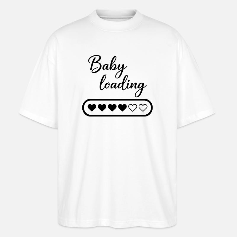 Baby loading - Stanley/Stella Oversized Unisex Organic T-shirt Blaster 2.0 - white