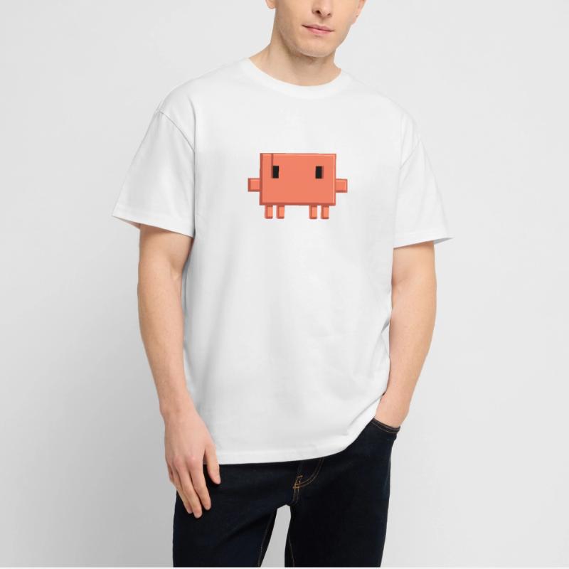 Claude Code Pixel AI Mascot Dev Sticker T-shirt bio Blaster 2.0 coupe oversize Stanley/Stella Unisexe