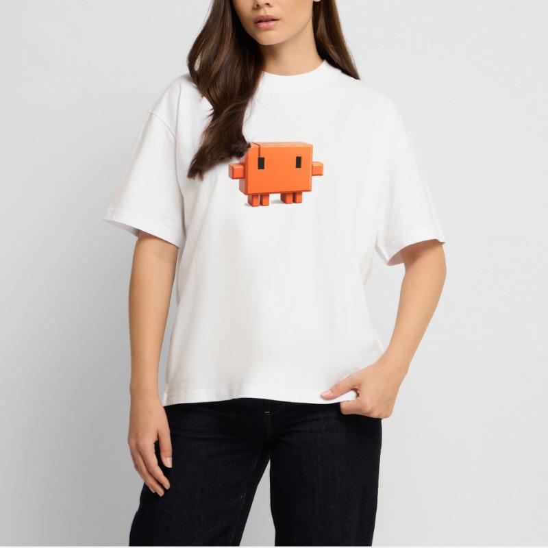 Claude Code Pixel 3D Mascot Cute Dev Sticker T-shirt bio Blaster 2.0 coupe oversize Stanley/Stella Unisexe
