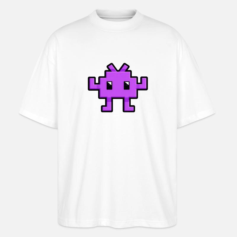 LM Studio model - T-shirt bio Blaster 2.0 coupe oversize Stanley/Stella Unisexe - blanc