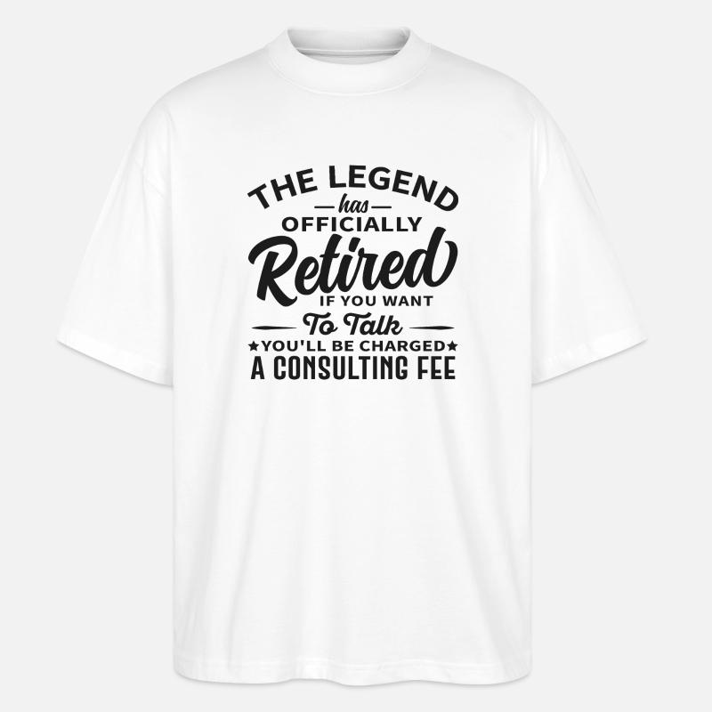 Retired 2026 Consulting Fee - Stanley/Stella Oversized Unisex Bio T-Shirt Blaster 2.0 - Weiß