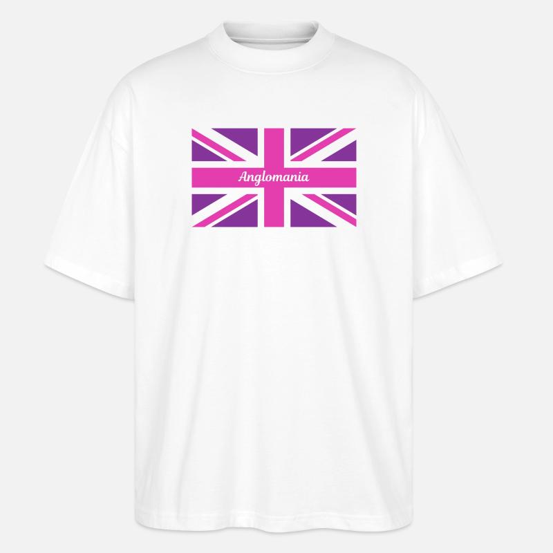 Purpurnes Imperium - Stanley/Stella Oversized Unisex Bio T-Shirt Blaster 2.0 - Weiß