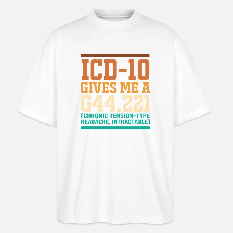 Programmierer Medizin - Stanley/Stella Oversized Unisex Bio T-Shirt Blaster 2.0 - Weiß