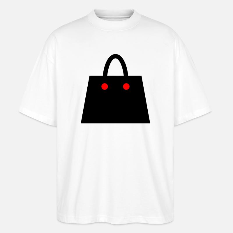 Handtasche - Stanley/Stella Oversized Unisex Bio T-Shirt Blaster 2.0 - Weiß