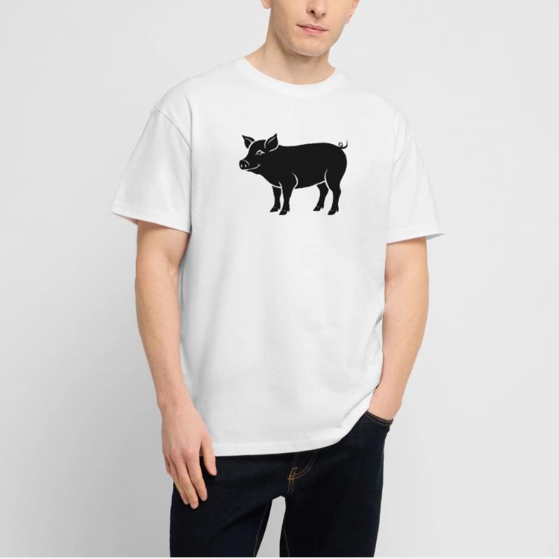cochon T-shirt bio Blaster 2.0 coupe oversize Stanley/Stella Unisexe
