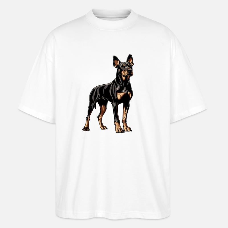 Doberman - T-shirt bio Blaster 2.0 coupe oversize Stanley/Stella Unisexe - blanc