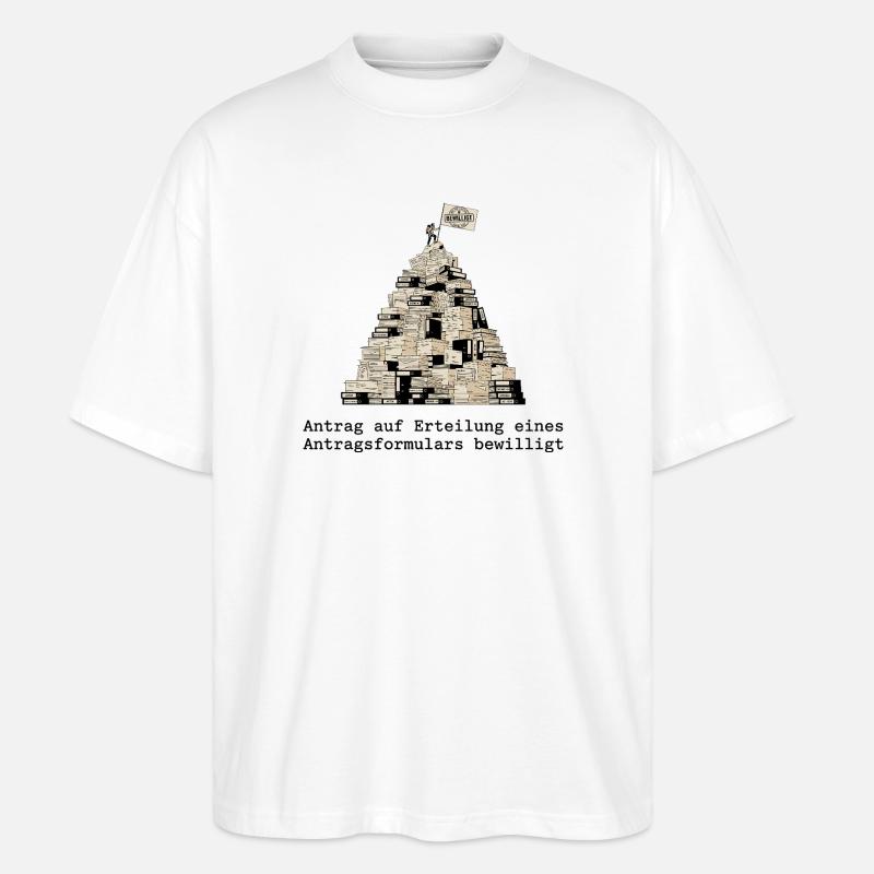 Demande de formulaire de demande - T-shirt bio Blaster 2.0 coupe oversize Stanley/Stella Unisexe - blanc