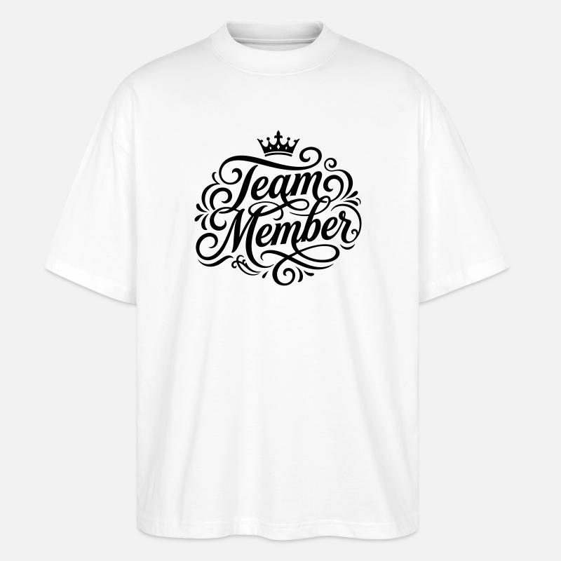 Équipier - T-shirt bio Blaster 2.0 coupe oversize Stanley/Stella Unisexe - blanc
