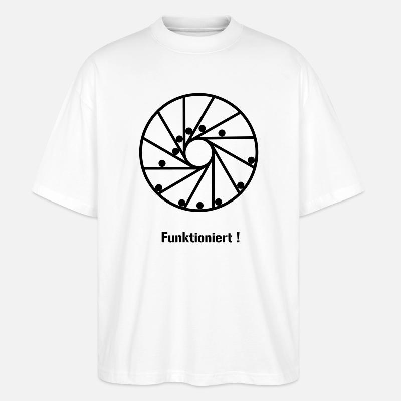 Perpetuum - Stanley/Stella Oversized Unisex Bio T-Shirt Blaster 2.0 - Weiß