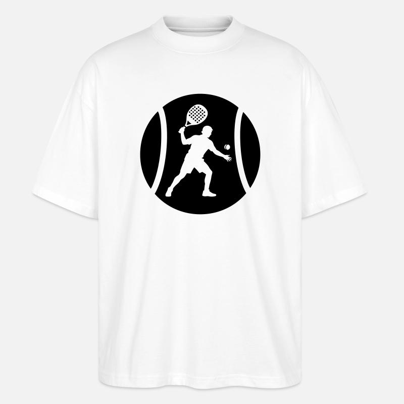 padel - Stanley/Stella Oversized Unisex Organic T-shirt Blaster 2.0 - white