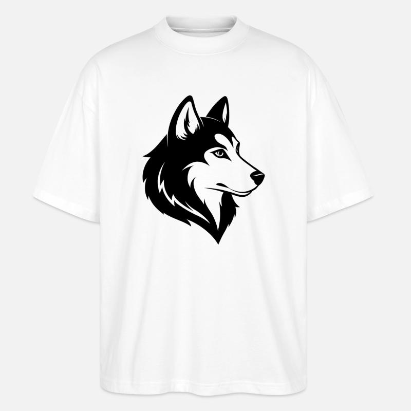 Rauque - T-shirt bio Blaster 2.0 coupe oversize Stanley/Stella Unisexe - blanc