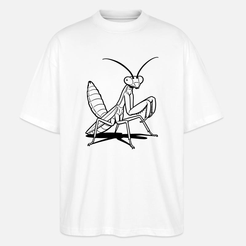 mante religieuse - T-shirt bio Blaster 2.0 coupe oversize Stanley/Stella Unisexe - blanc