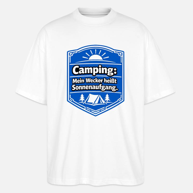 Camper - Stanley/Stella Oversized Unisex Organic T-shirt Blaster 2.0 - white