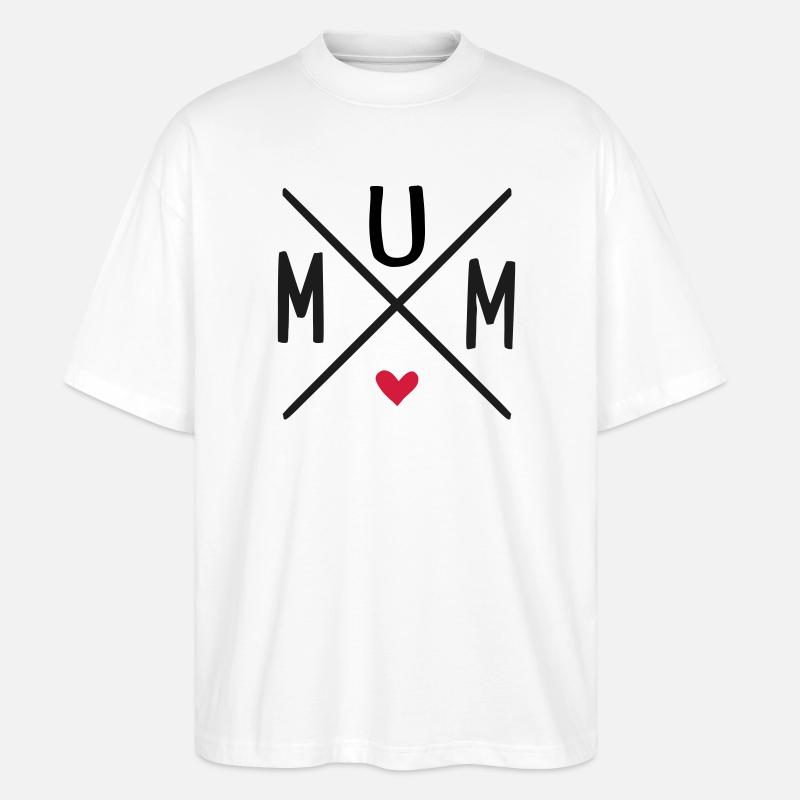 maman - T-shirt bio Blaster 2.0 coupe oversize Stanley/Stella Unisexe - blanc