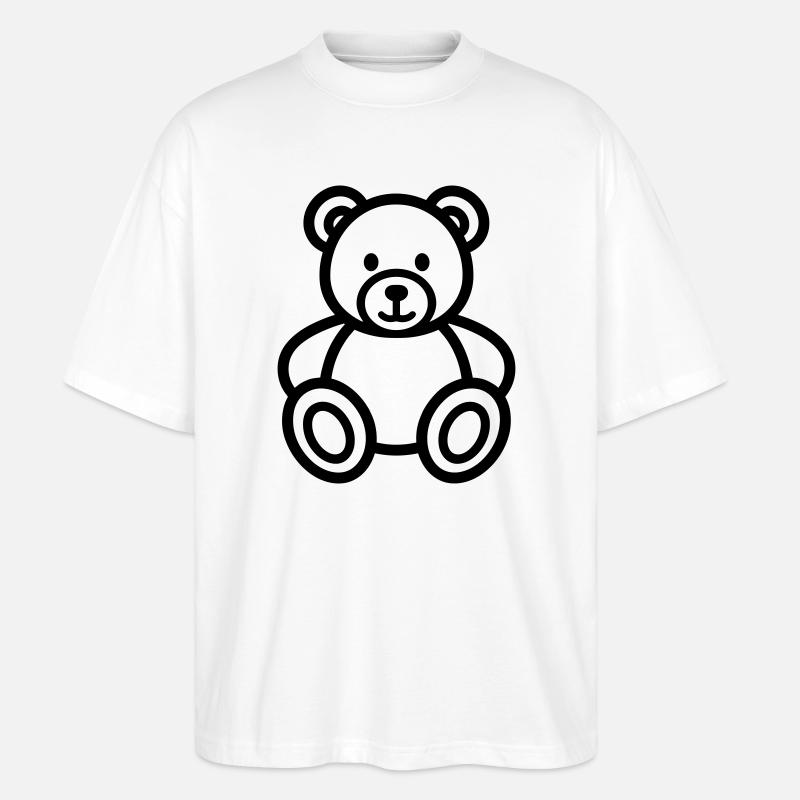 ours - T-shirt bio Blaster 2.0 coupe oversize Stanley/Stella Unisexe - blanc