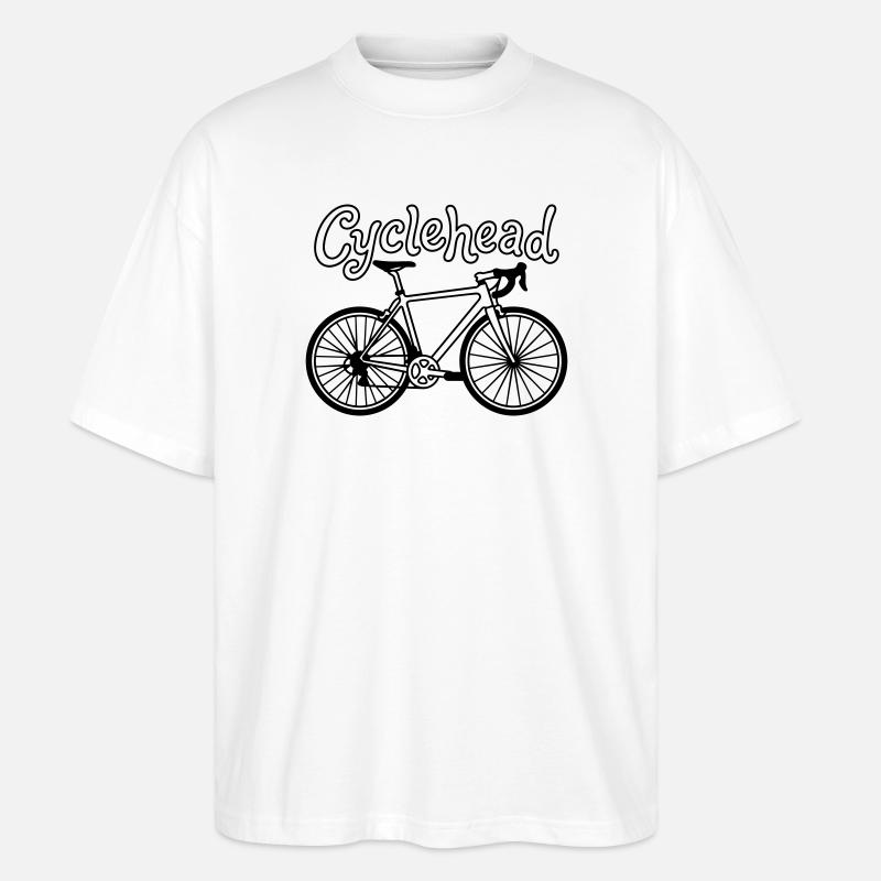 Hipster moto - T-shirt bio Blaster 2.0 coupe oversize Stanley/Stella Unisexe - blanc