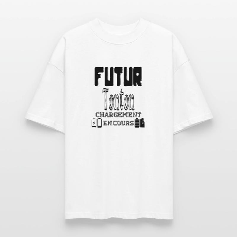 Future Uncle Loading In Progress Stanley/Stella Oversized Unisex Organic T-shirt Blaster 2.0