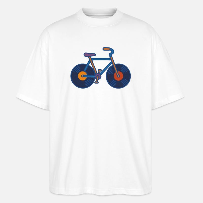 Vinyl Cycle Echo - T-shirt bio Blaster 2.0 coupe oversize Stanley/Stella Unisexe - blanc