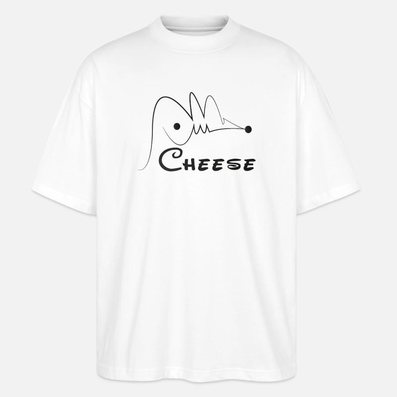 Hasan Mouse Calligraphy - T-shirt bio Blaster 2.0 coupe oversize Stanley/Stella Unisexe - blanc