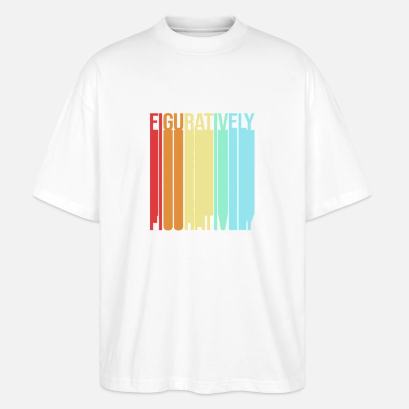grammar - Stanley/Stella Oversized Unisex Organic T-shirt Blaster 2.0 - white