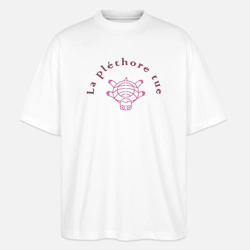 Die Fülle tötet Rose - Stanley/Stella Oversized Unisex Bio T-Shirt Blaster 2.0 - Weiß
