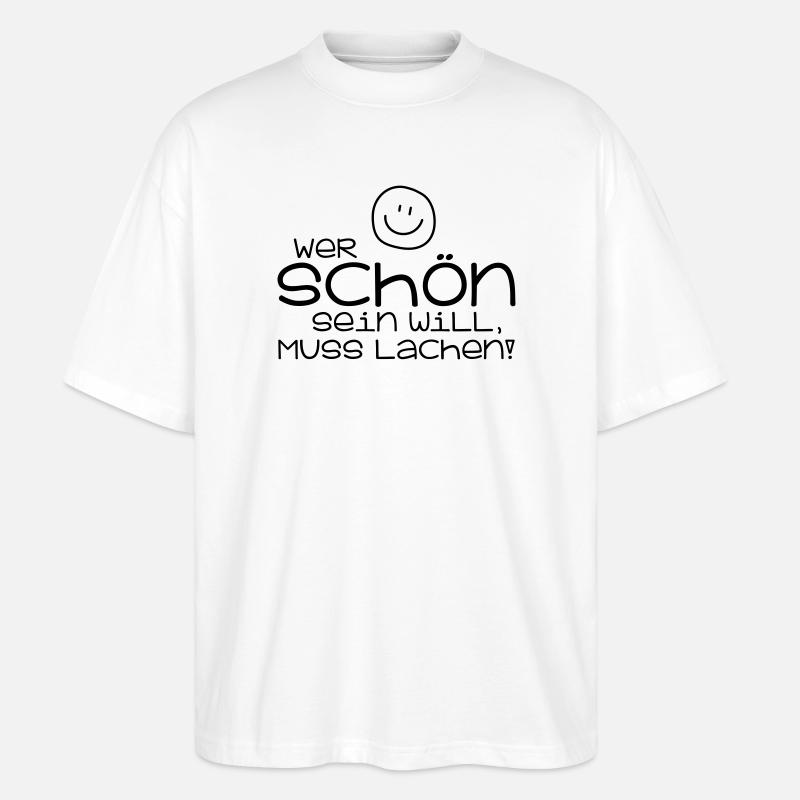Schön - Stanley/Stella Oversized Unisex Bio T-Shirt Blaster 2.0 - Weiß
