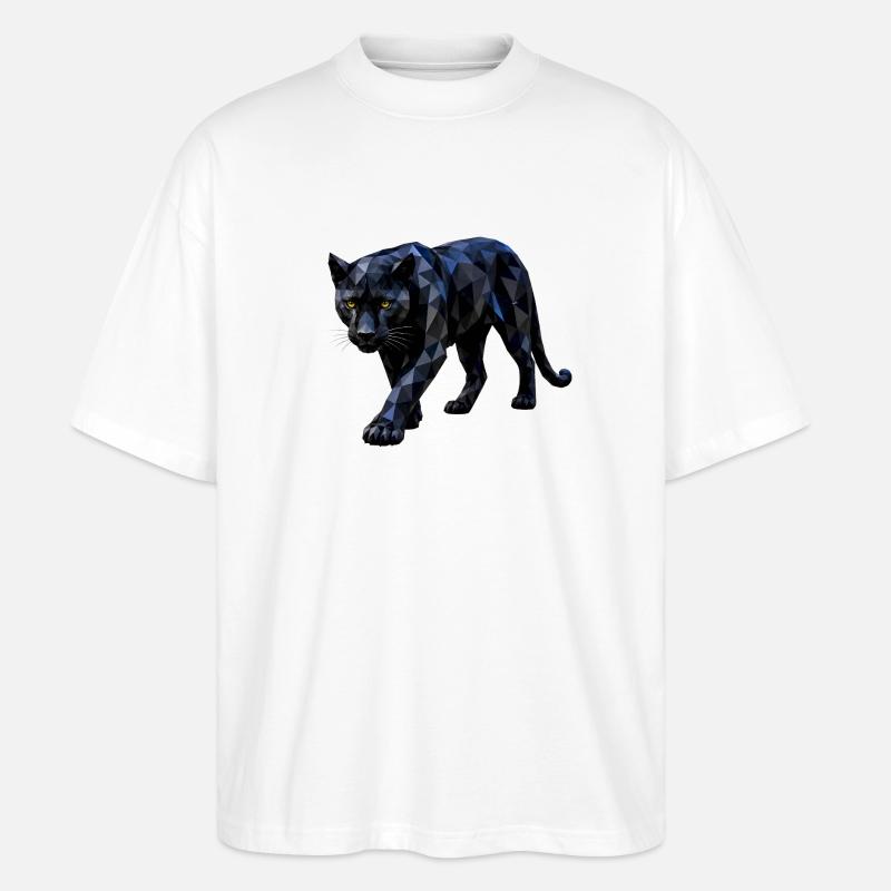 Polygon Panther - T-shirt bio Blaster 2.0 coupe oversize Stanley/Stella Unisexe - blanc