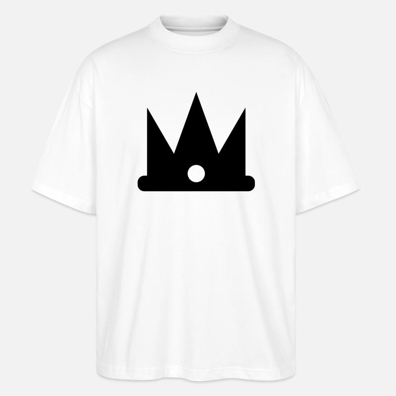 Krone - Stanley/Stella Oversized Unisex Bio T-Shirt Blaster 2.0 - Weiß