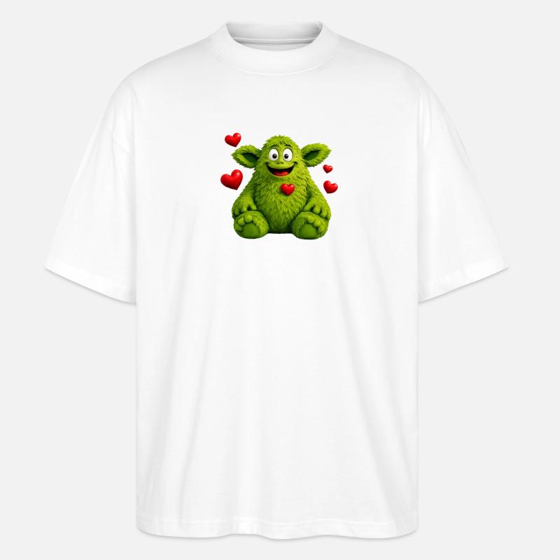 Monstre - T-shirt bio Blaster 2.0 coupe oversize Stanley/Stella Unisexe - blanc