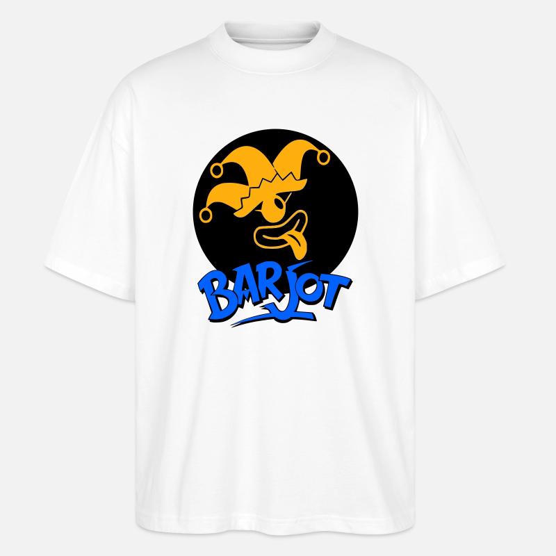 Barjot - Stanley/Stella Oversized Unisex Bio T-Shirt Blaster 2.0 - Weiß