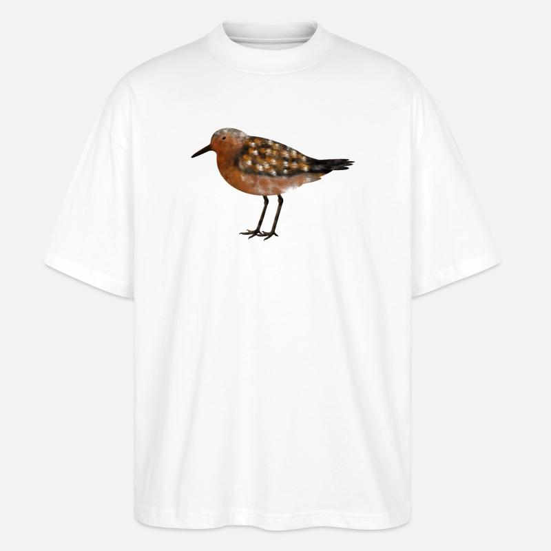 Knutt - Stanley/Stella Oversized Unisex Bio T-Shirt Blaster 2.0 - Weiß