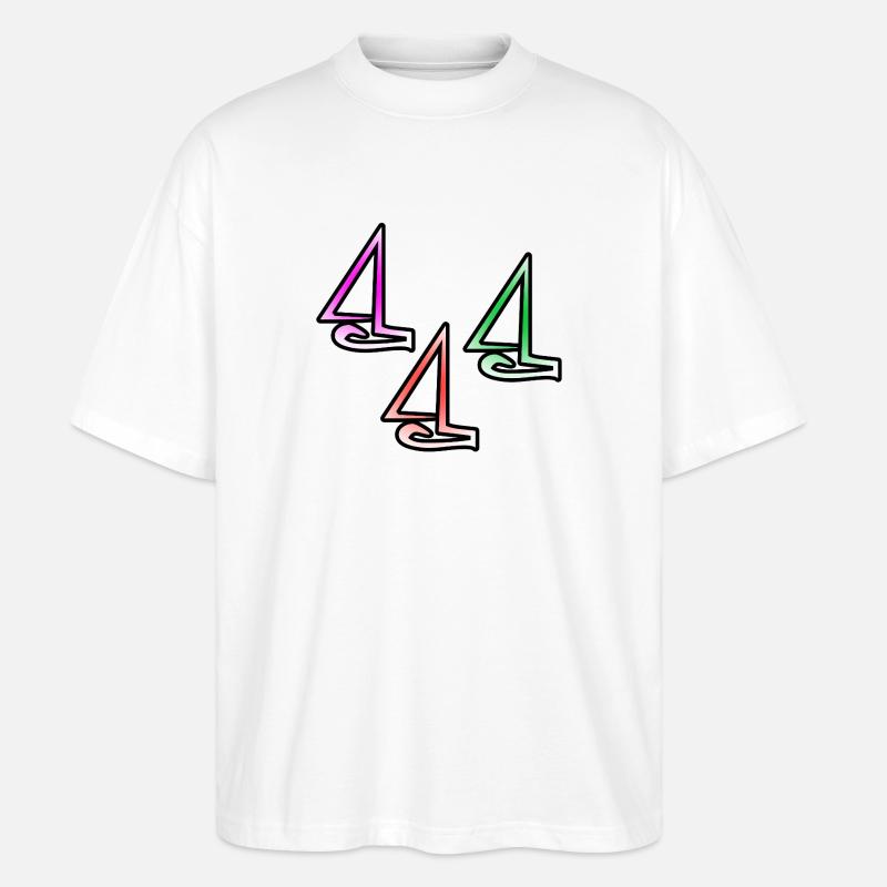 Sail - Stanley/Stella Oversized Unisex Organic T-shirt Blaster 2.0 - white