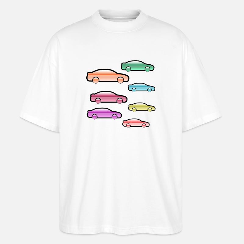 Automobiles - T-shirt bio Blaster 2.0 coupe oversize Stanley/Stella Unisexe - blanc