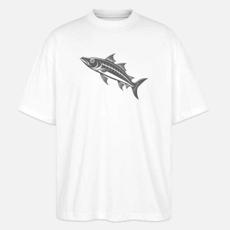 Barracuda - T-shirt bio Blaster 2.0 coupe oversize Stanley/Stella Unisexe - blanc