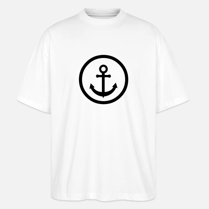 Sail - Stanley/Stella Oversized Unisex Organic T-shirt Blaster 2.0 - white
