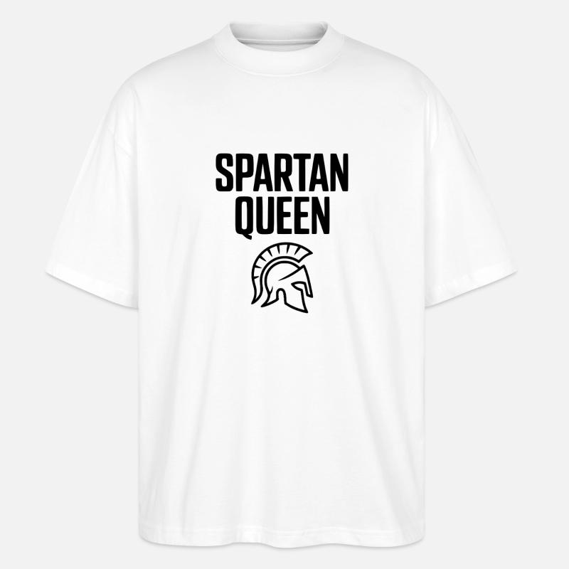 Reine spartiate - T-shirt bio Blaster 2.0 coupe oversize Stanley/Stella Unisexe - blanc