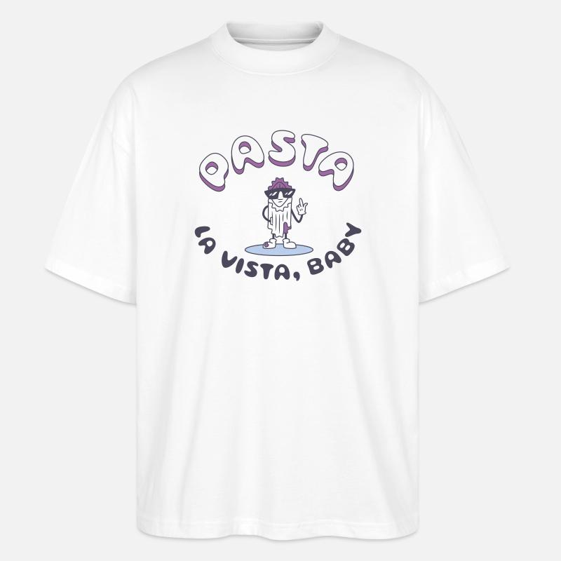 Astra Peace Icon Grafik - Stanley/Stella Oversized Unisex Bio T-Shirt Blaster 2.0 - Weiß