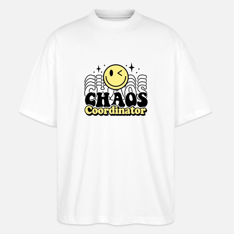 coordinator - Stanley/Stella Oversized Unisex Organic T-shirt Blaster 2.0 - white