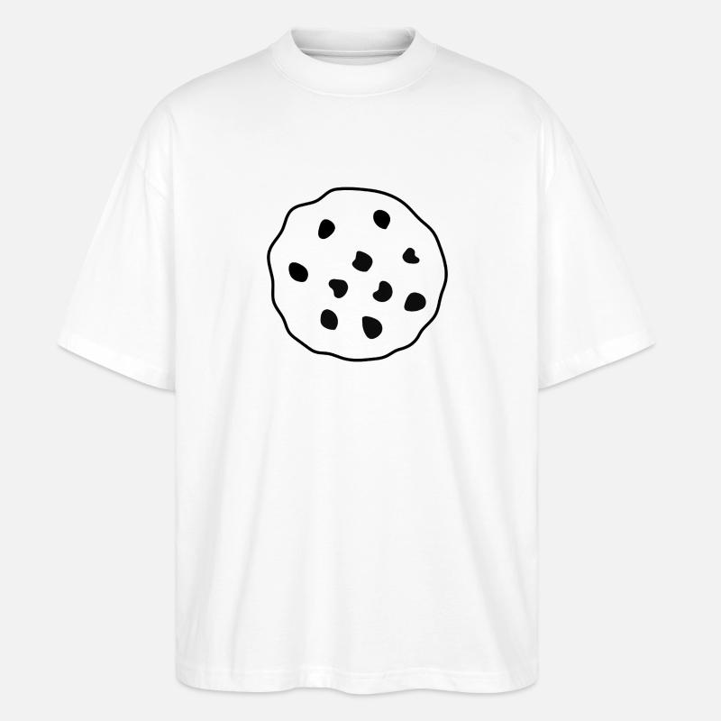 Kekse - Stanley/Stella Oversized Unisex Bio T-Shirt Blaster 2.0 - Weiß
