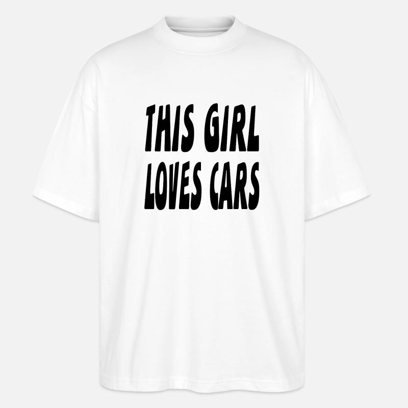 Auto - Stanley/Stella Oversized Unisex Bio T-Shirt Blaster 2.0 - Weiß