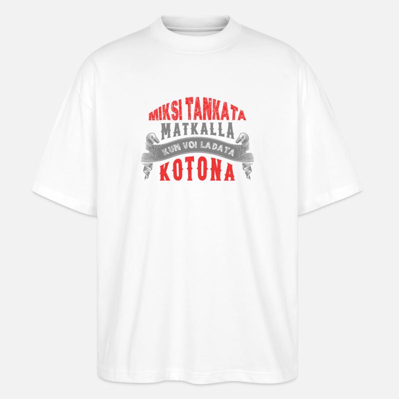 Ein Elektroautofahrer sagt - Stanley/Stella Oversized Unisex Bio T-Shirt Blaster 2.0 - Weiß