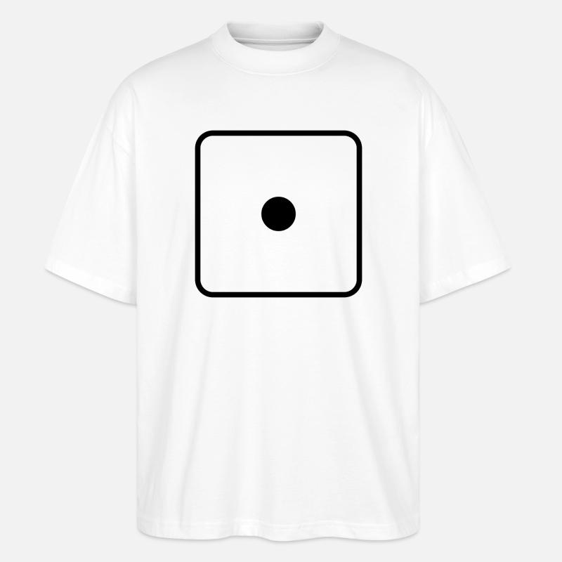 Dit - T-shirt bio Blaster 2.0 coupe oversize Stanley/Stella Unisexe - blanc