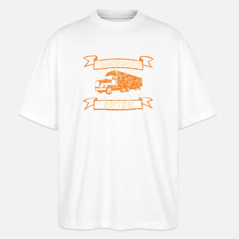 Anton - Stanley/Stella Oversized Unisex Bio T-Shirt Blaster 2.0 - Weiß
