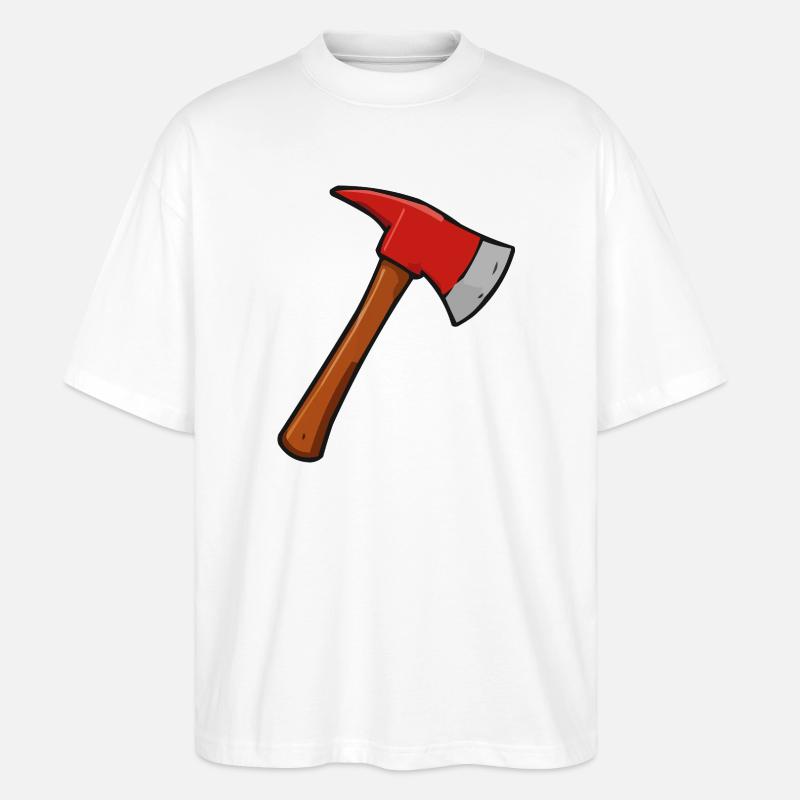 Hache - T-shirt bio Blaster 2.0 coupe oversize Stanley/Stella Unisexe - blanc