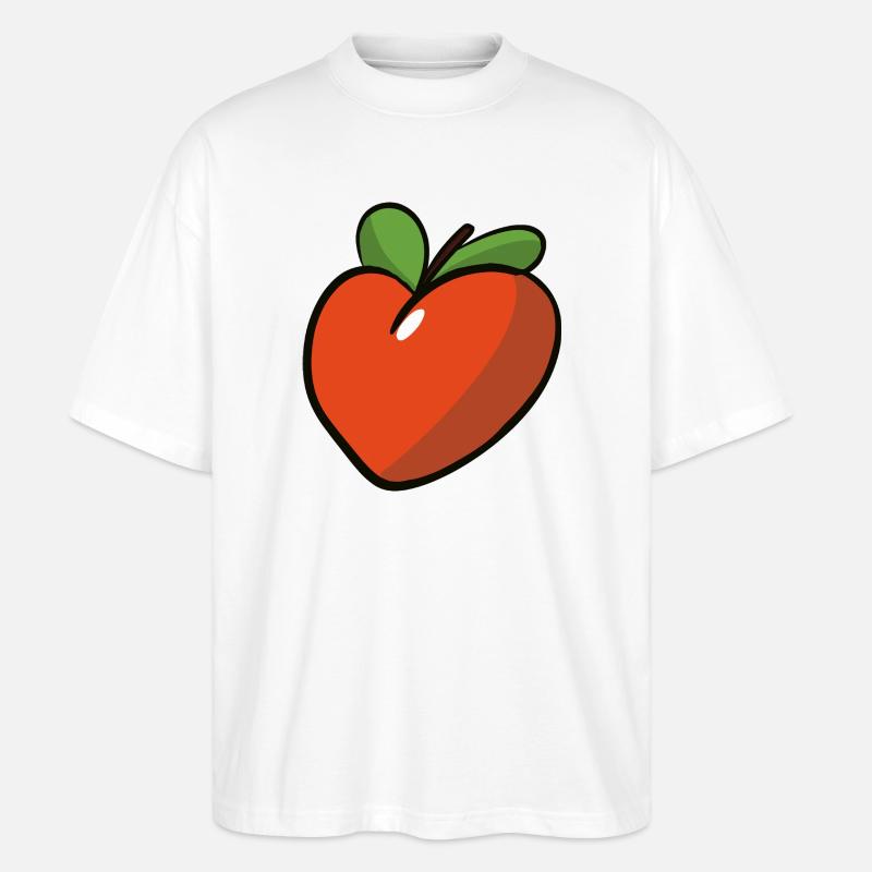 Peche_coeur - Stanley/Stella Oversized Unisex Bio T-Shirt Blaster 2.0 - Weiß