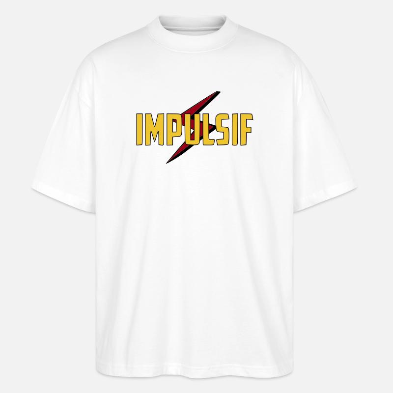 Impulsif  - T-shirt bio Blaster 2.0 coupe oversize Stanley/Stella Unisexe - blanc