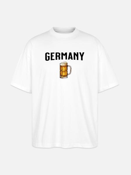 Germany Beer - Stanley/Stella Oversized Unisex Bio T-Shirt Blaster 2.0 - Weiß