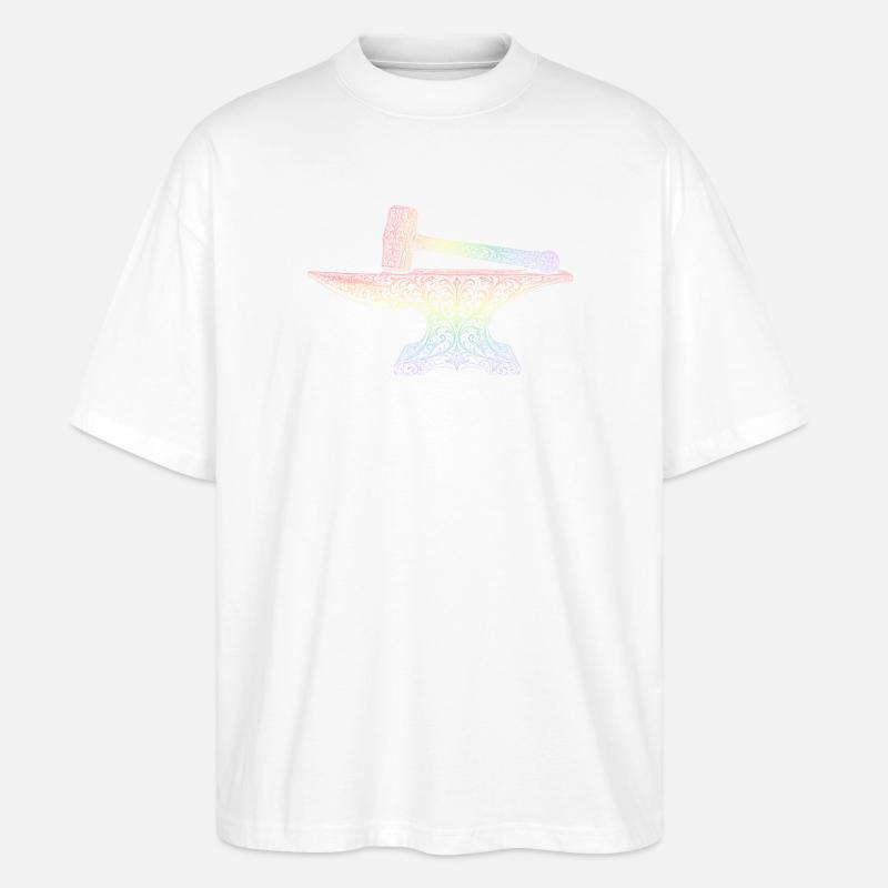 forgeron - T-shirt bio Blaster 2.0 coupe oversize Stanley/Stella Unisexe - blanc