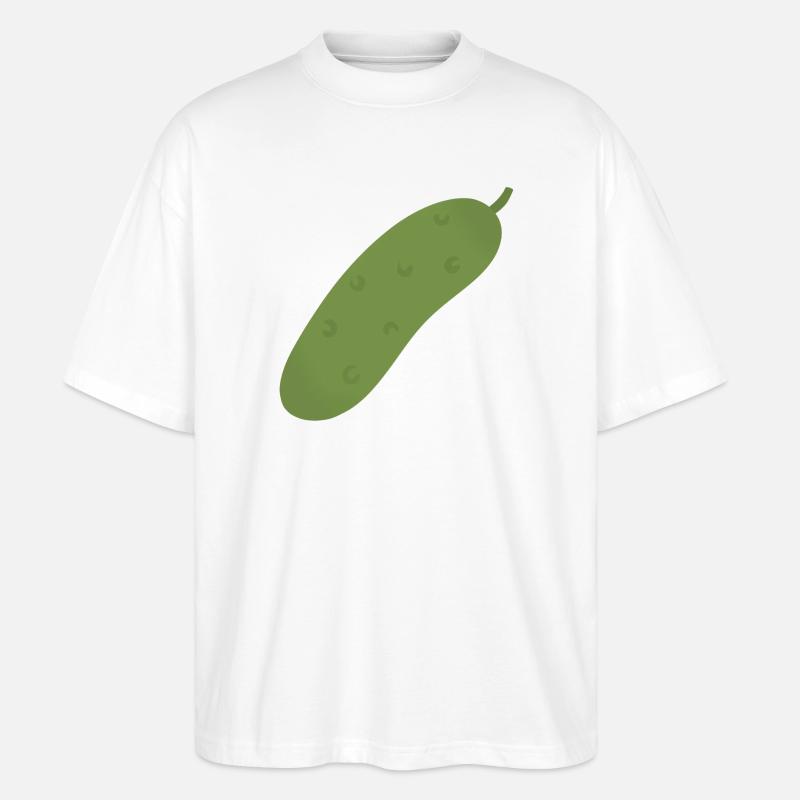 Pickle Tee - Stanley/Stella Oversized Unisex Bio T-Shirt Blaster 2.0 - Weiß