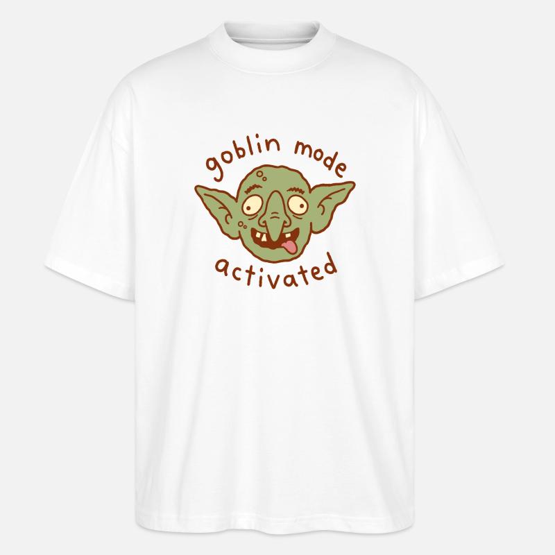 Mode Gobelin activé - T-shirt bio Blaster 2.0 coupe oversize Stanley/Stella Unisexe - blanc